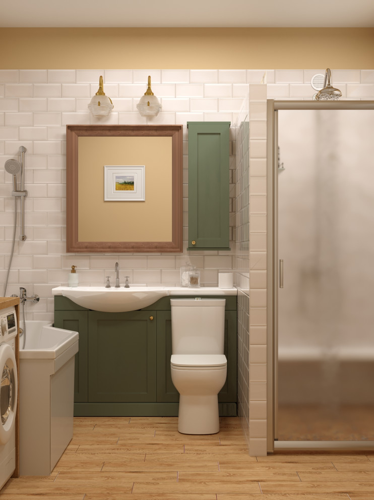 Основной и гостевой санузел в загородном доме