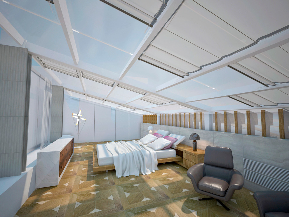 Проект 79 - Интерьер двухуровневой квартиры (5 вариант)