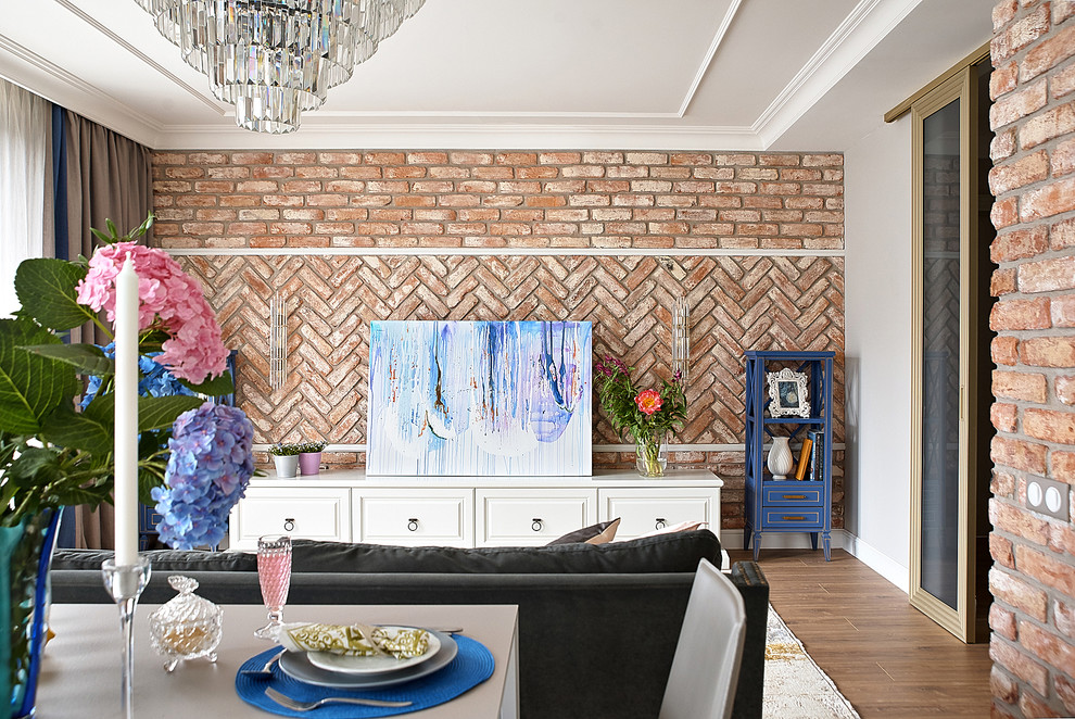 Интерьер с елочкой