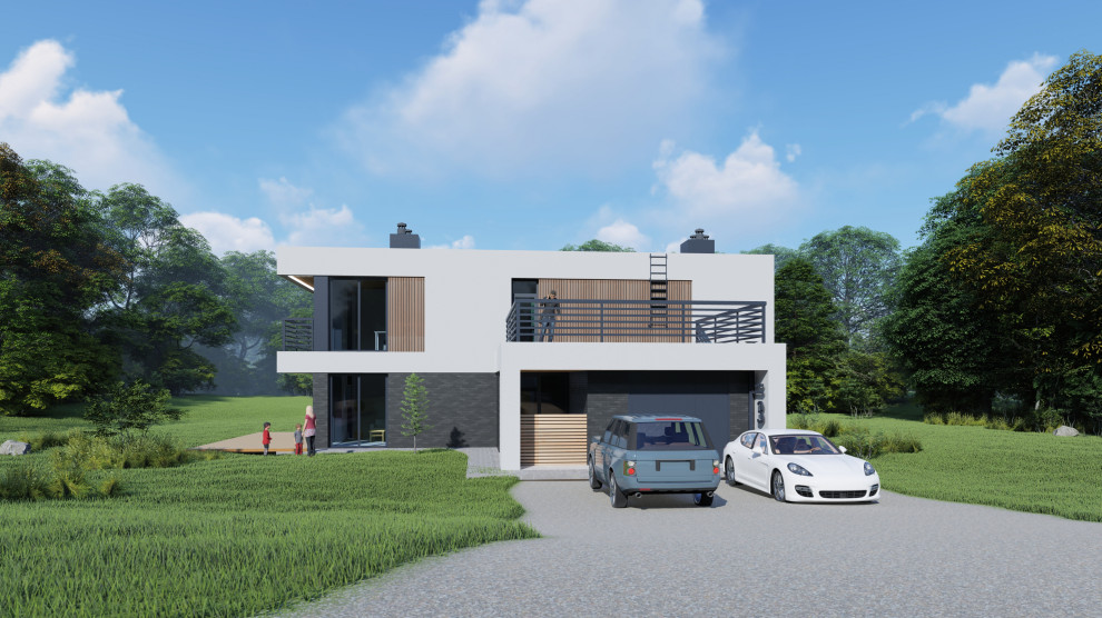 Modern house 150/185+50