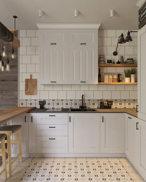 КВАРТИРА ДЛЯ ДЕВУШКИ nordico-cocina