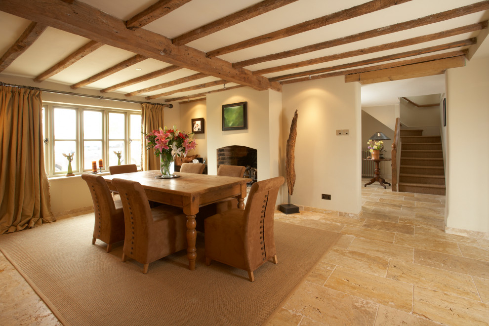 Country kitchen/dining room in Gloucestershire.