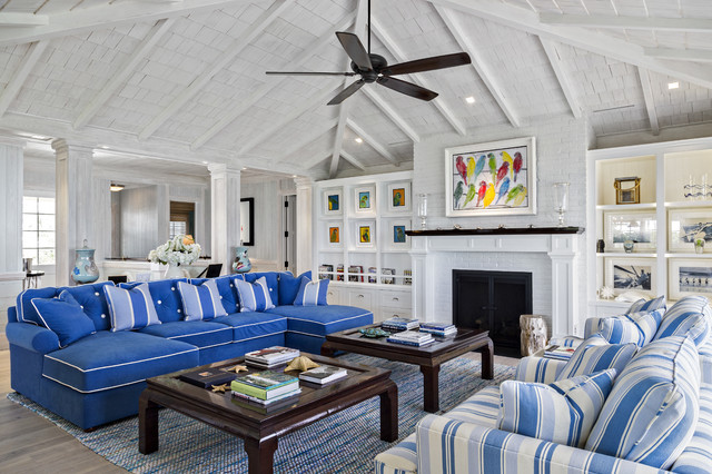 Florida Beach Cottage Beach Style Living Room Miami By