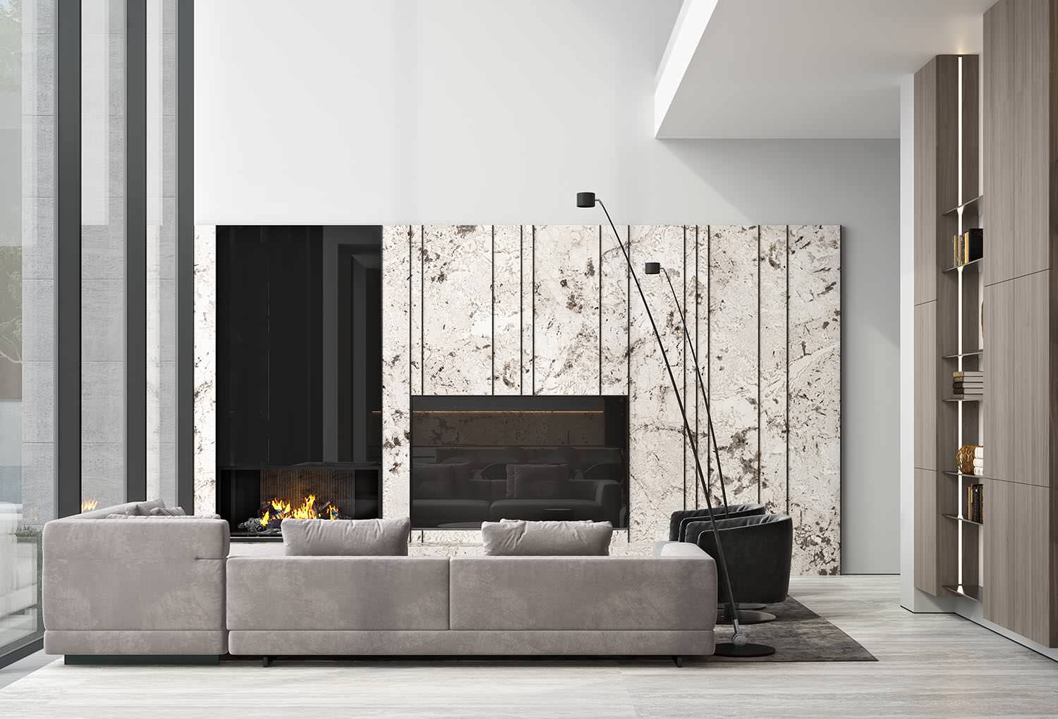 Модерн в 2 этажа