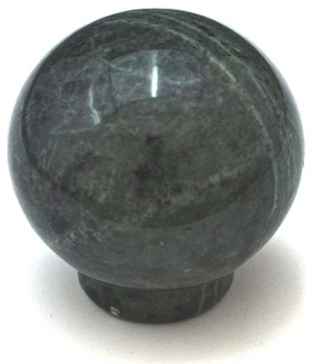 Marble Black Knob - Cabinet And Drawer Knobs - by Knobbery Dot Com LLC ...