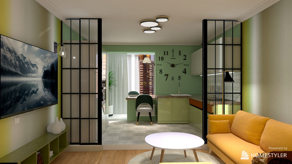 Стандартная двушка в блочном доме