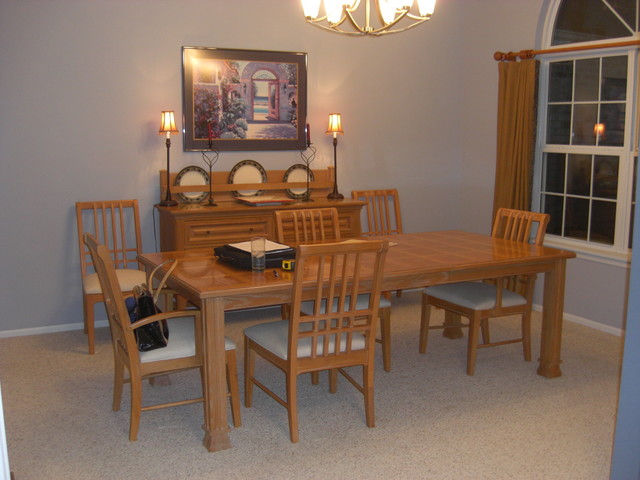 Transitional Dining Room transitional