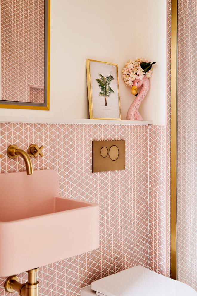 Battersea. London - Pink Ensuite