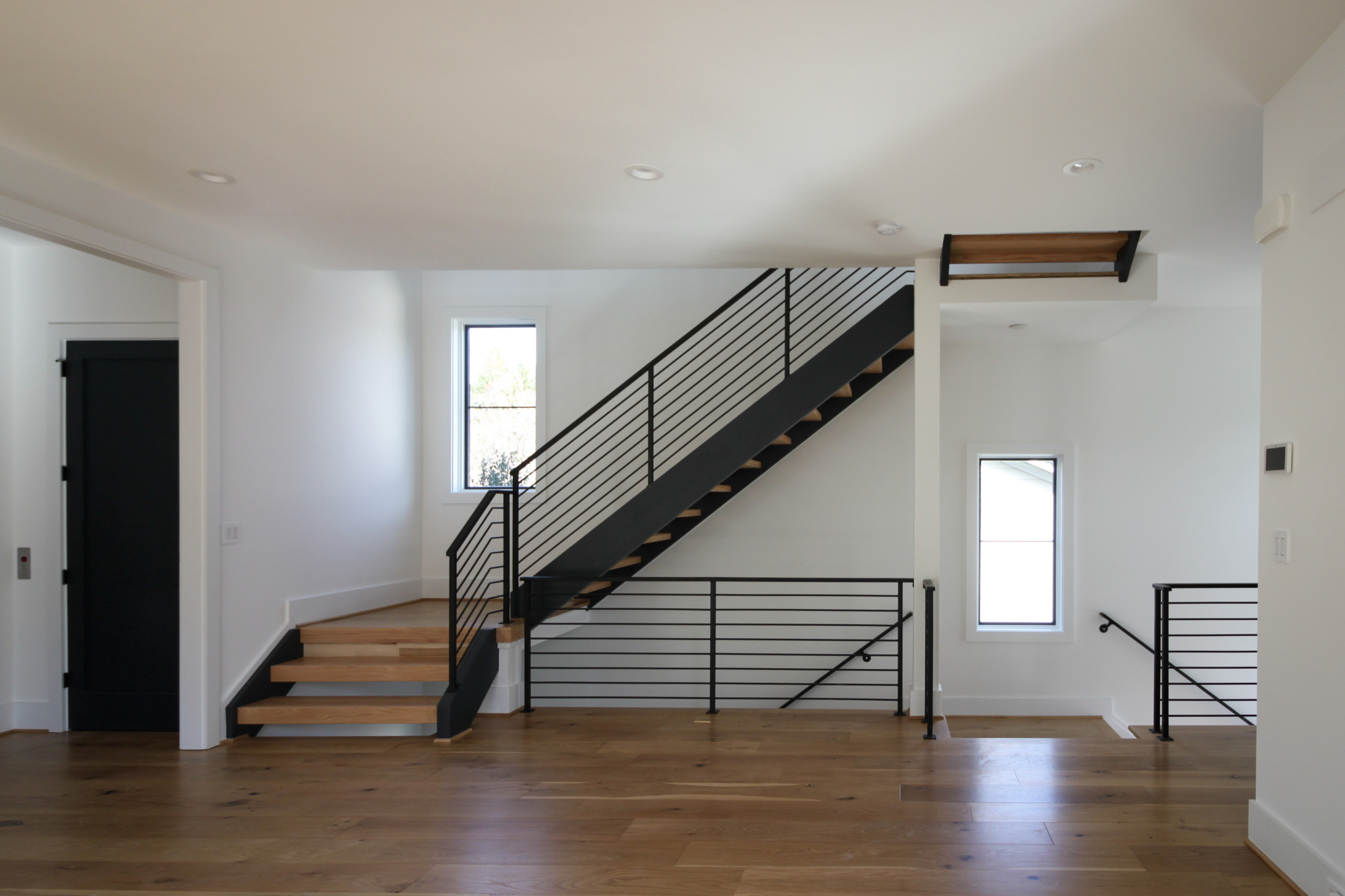85_Sleek Three-Quarter Turn Multilevel-Staircase, McLean VA 22101