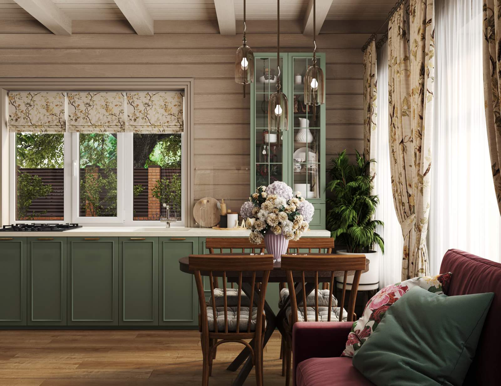 Кухня-гостиная