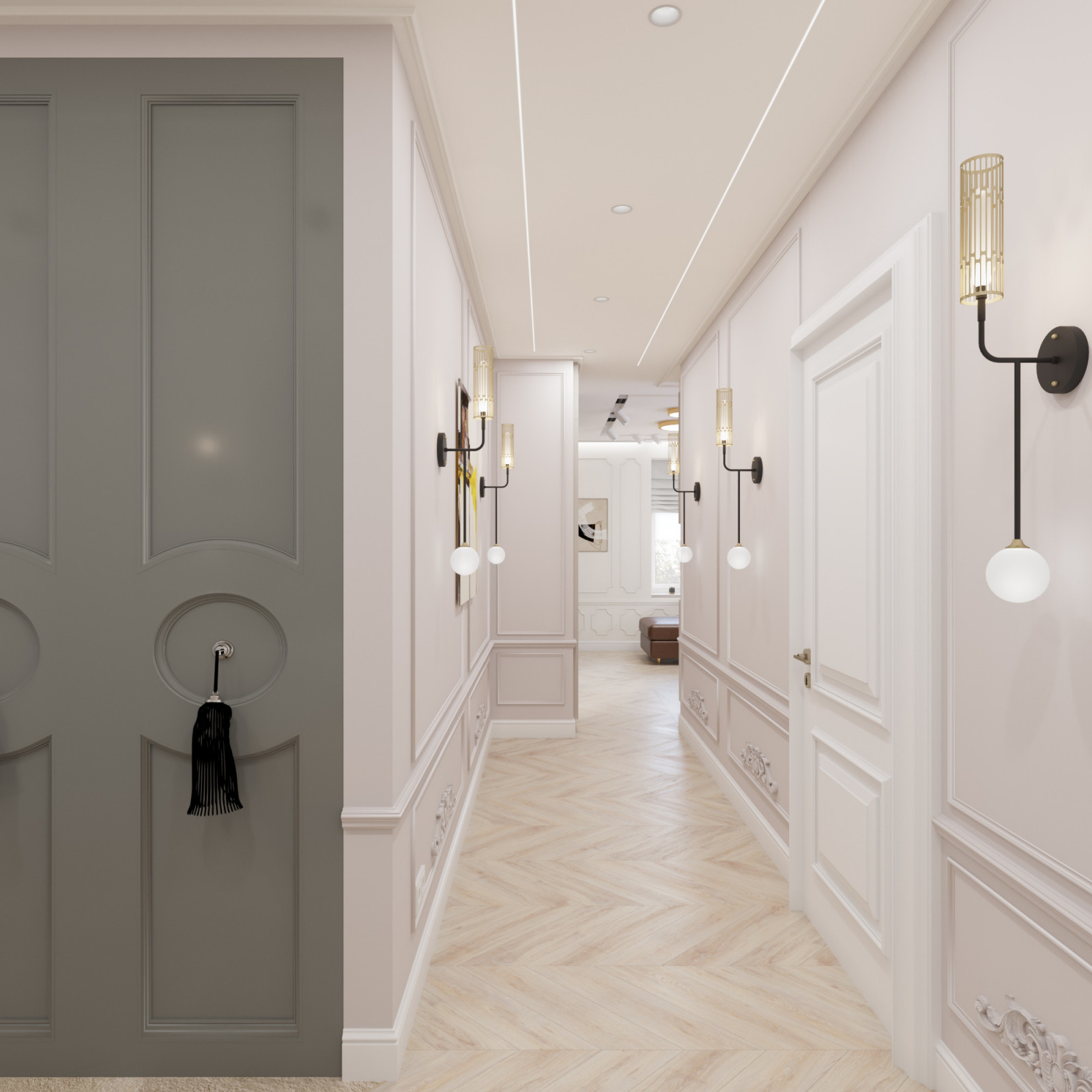 Дизайн проект квартиры 70 м2