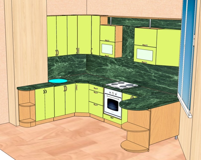 Кухонные гарнитуры Kitchens