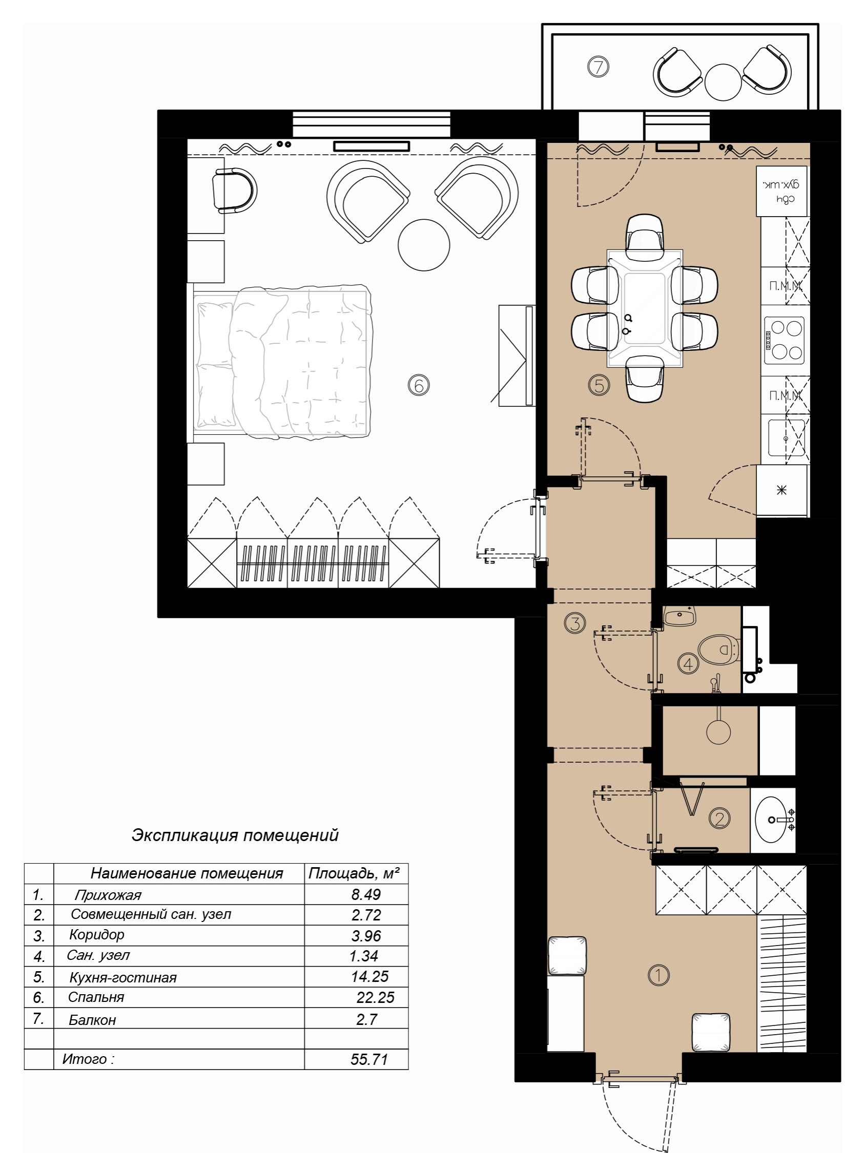 Поиск планировки: «Квартира для тишины» — три плана и финал | Houzz Россия