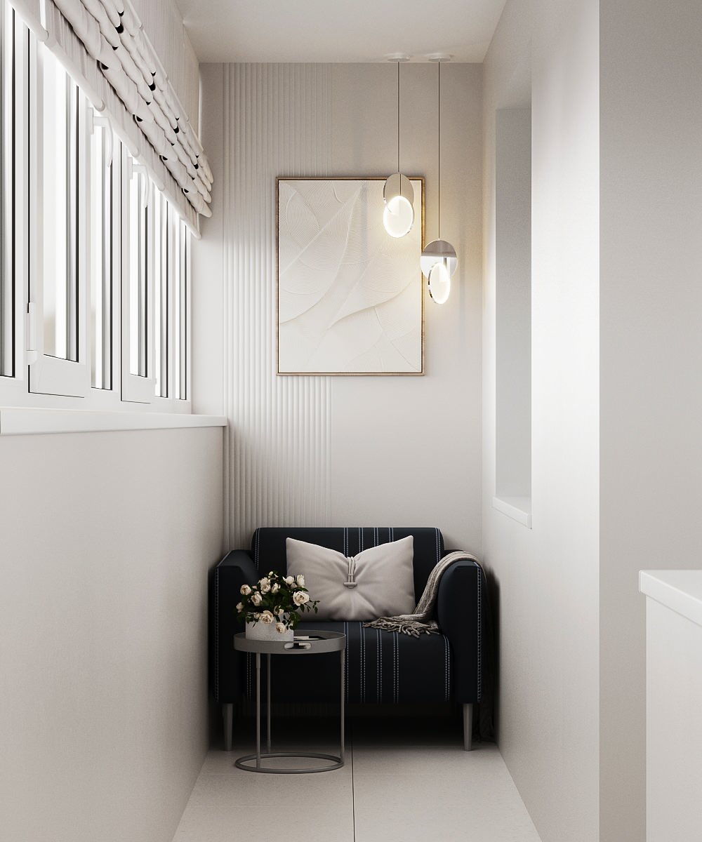 Лоджия в современном стиле