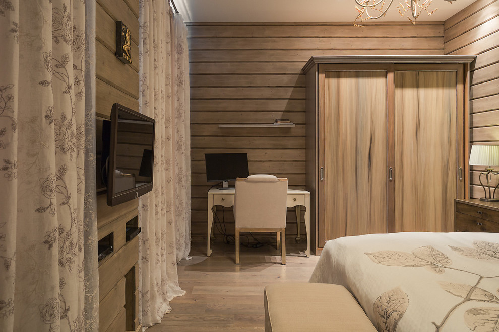 Шторы для деревянного ЭКОдома в Новодарьино