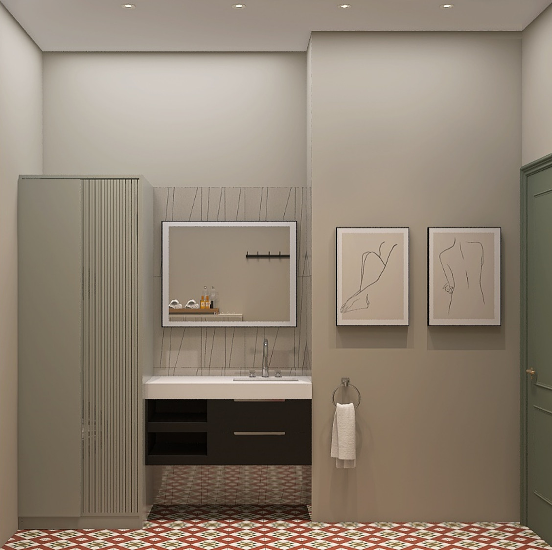 Двухкомнатная квартира для творческой пары