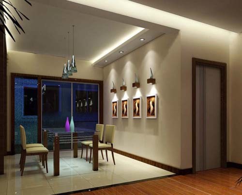 LED Strips craftsman-dining-room