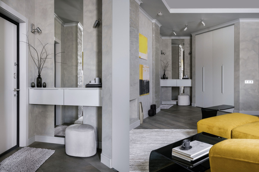 Квартира выходного дня в оттенках серого