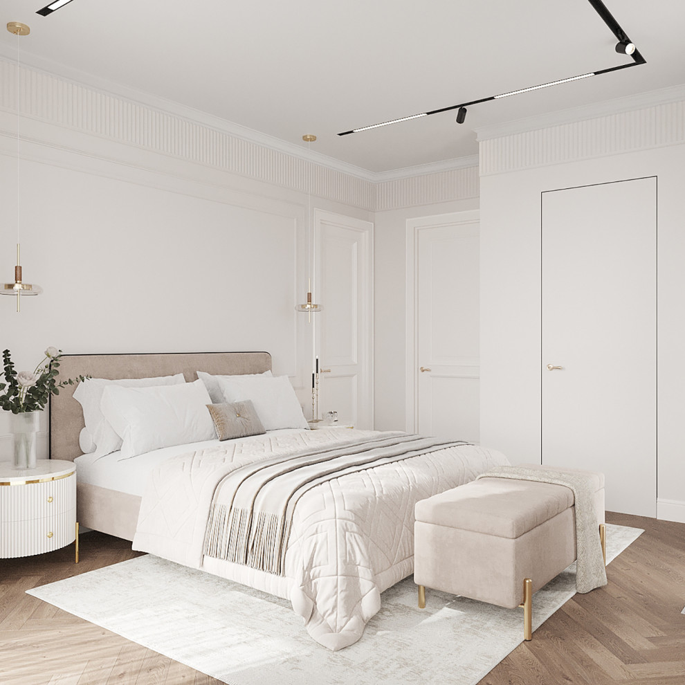 Интерьер в стиле неоклассика в РП ЗАРЕЧЬЕ 103 кв.м.