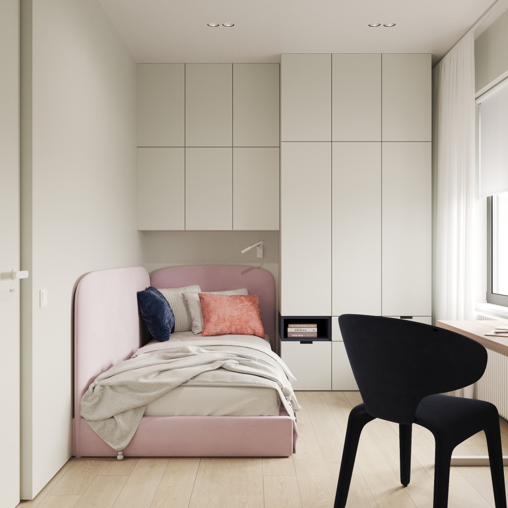 Проект 3-х комн. квартиры для семьи с 2 детьми в ЖК iLona, Санкт-Петербург, 2022