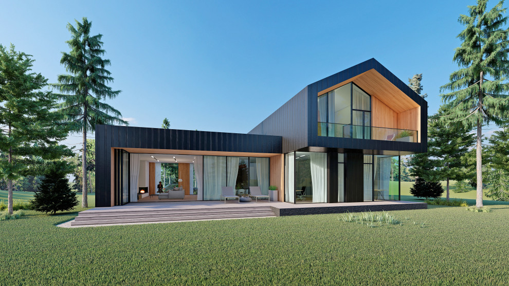 IZBUSHKA на курьих ножках (южный фасад)