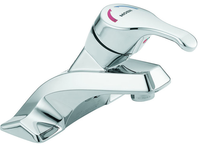 Moen 8915 M-bition Waschtischarmatur – 4-Zoll Centerset, Chrom, 1,5 Gpm Durchfluss