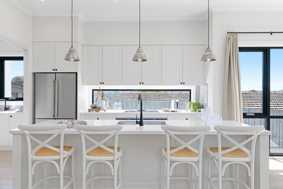 Design ideas for a contemporary kitchen in Other.