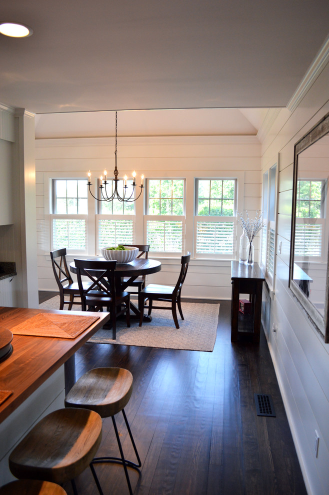Inspiration for a transitional kitchen remodel in Boston