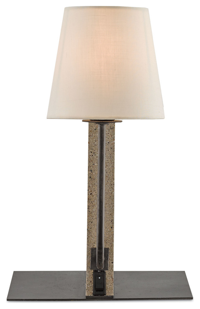 Oldknow Bookcase Lamp Industrial Table Lamps by Houzz