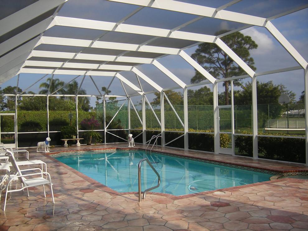 Screen Enclosure Traditional Miami by Prince Development Group