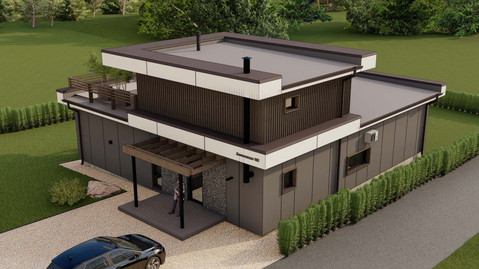 Реконструкция каркасного дома в г. Казань