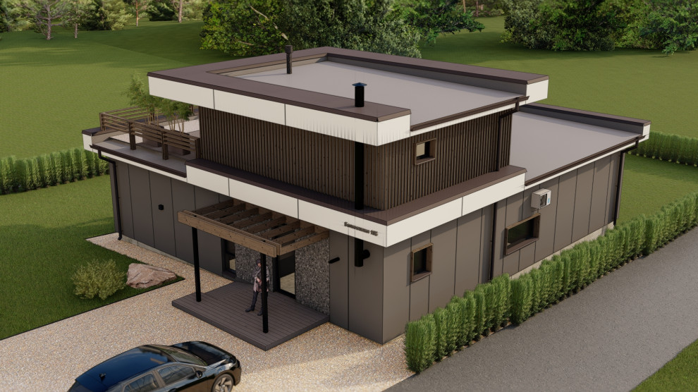 Реконструкция каркасного дома в г. Казань