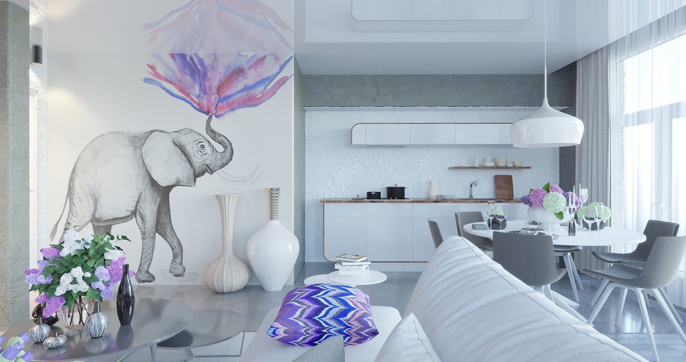 Красочный слон