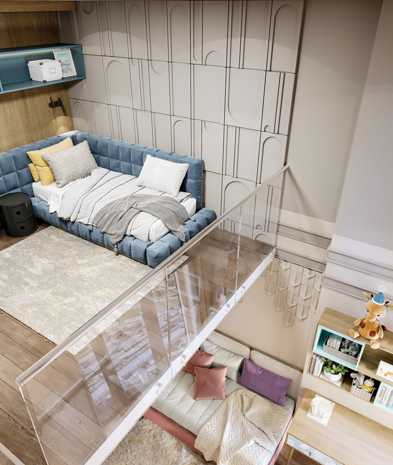 ДИЗАЙН ДВУХУРОВНЕВОГО ПЕНТХАУСА В ЖК "NOW"