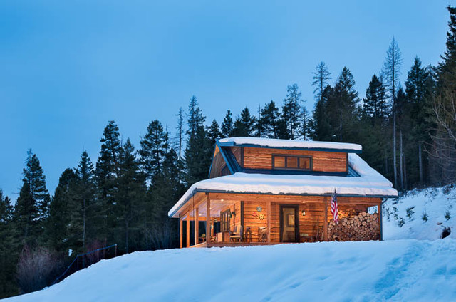 Rustic Cabin rustic-exterior