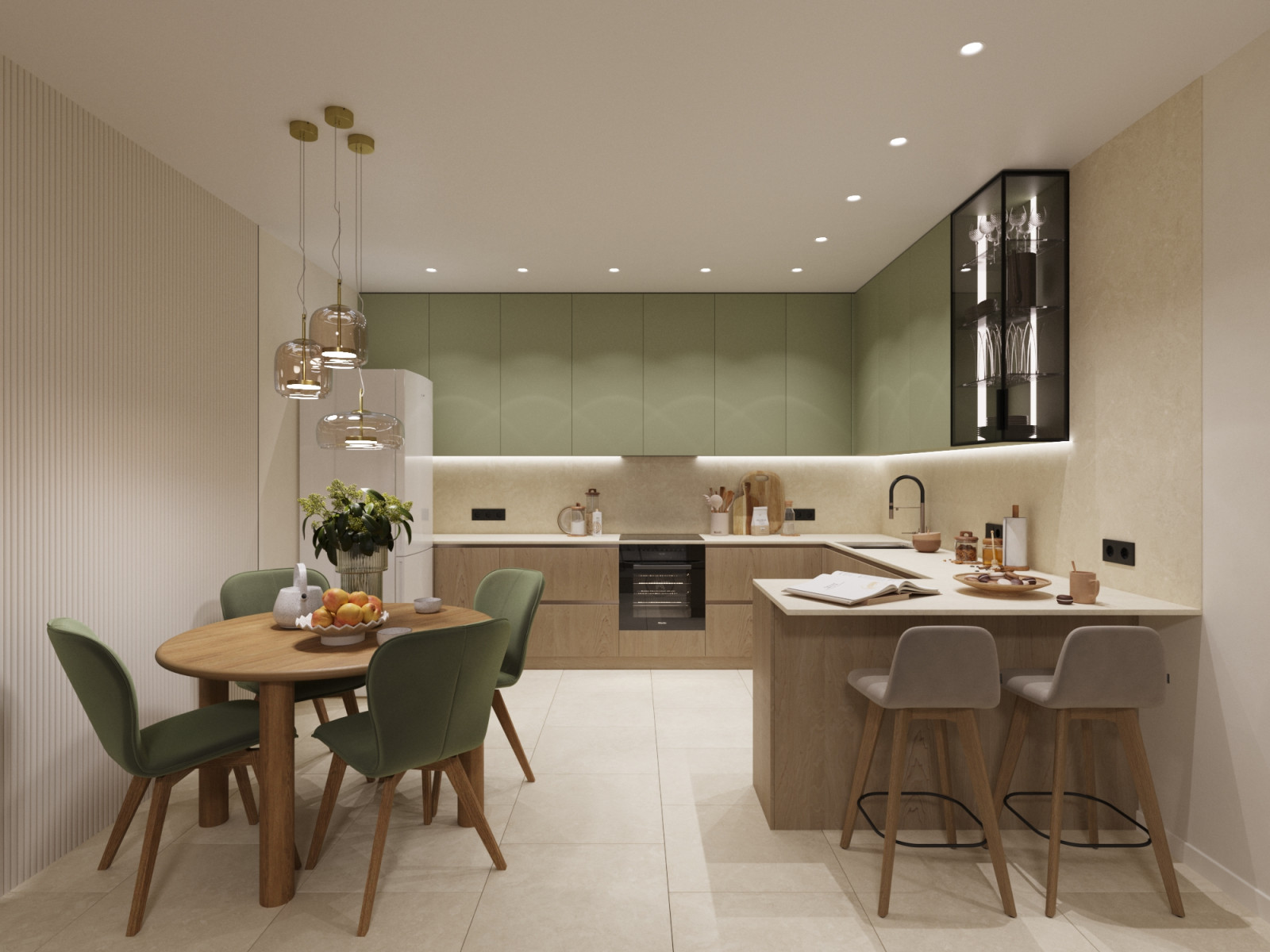 Интерьер квартиры 87 м2