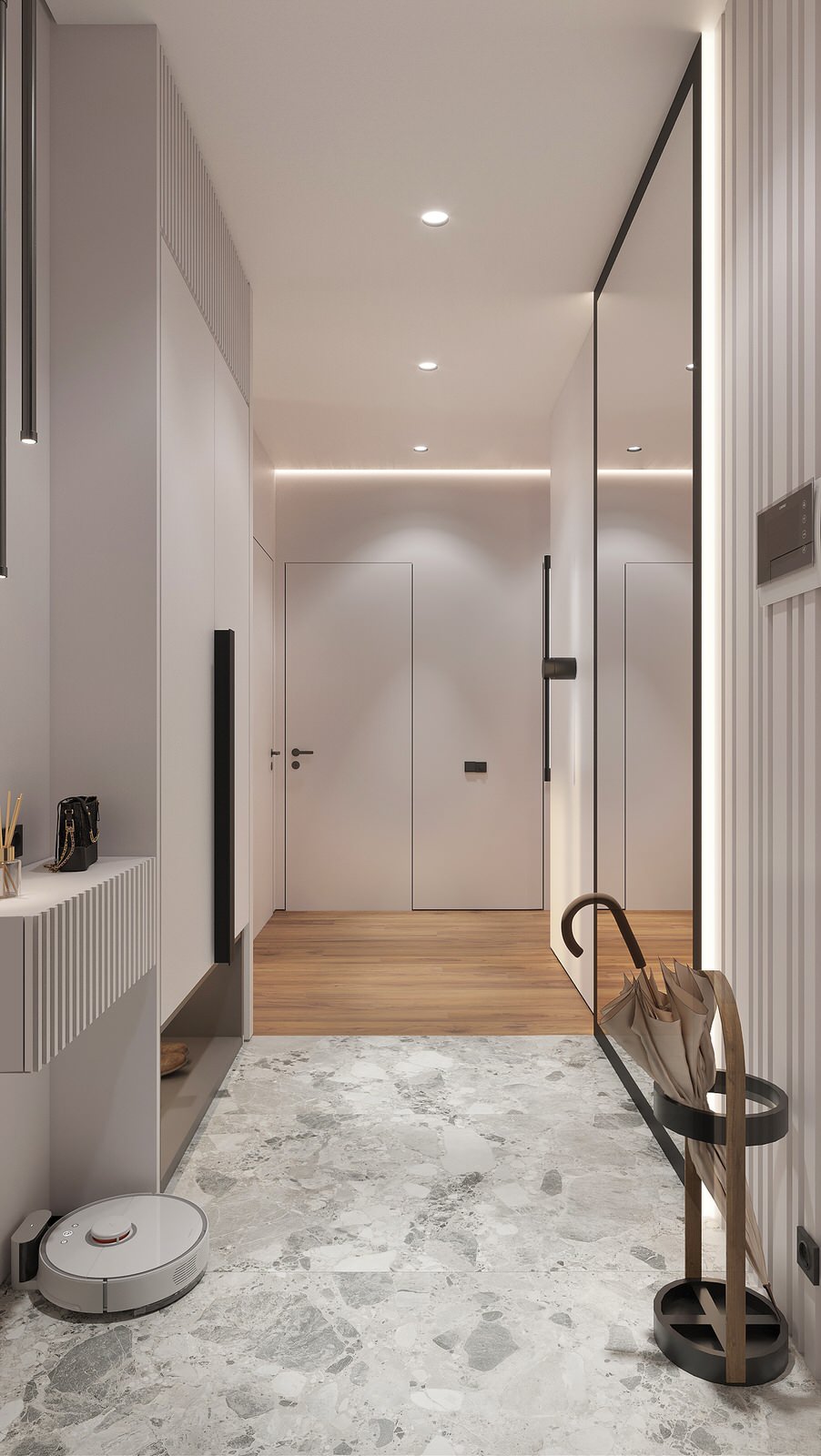 Дизайн-проект ЖК Скандинавия 62кв.м