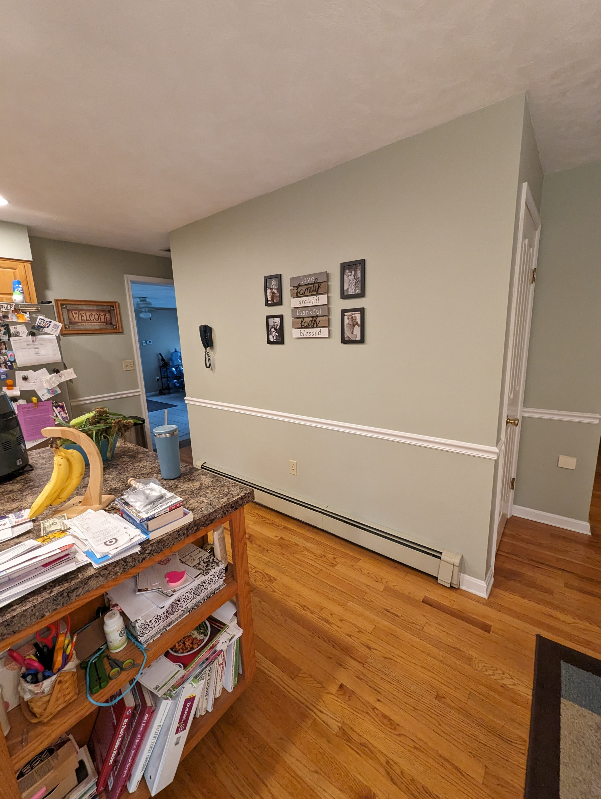 Warm White & Wood Kitchen Remodel Harrisburg, PA