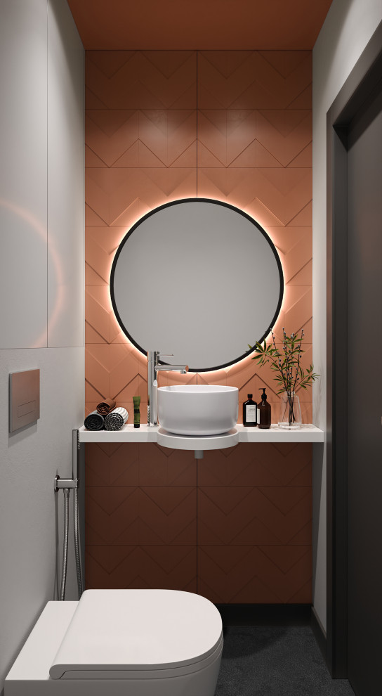 Визуализация санузла по дизайну Яны Феодориди