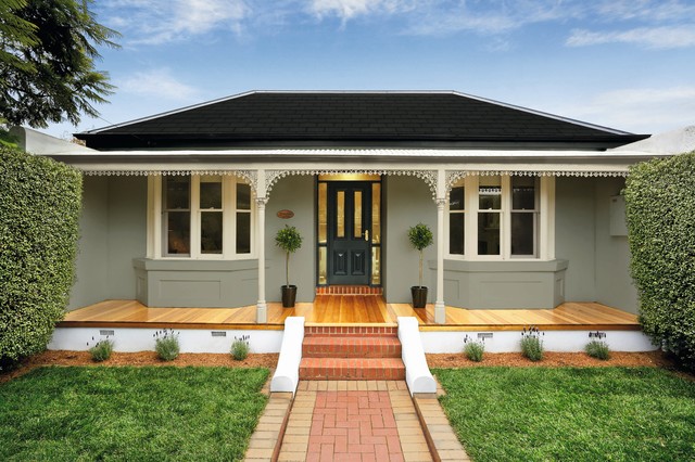 Federation House Colour Schemes How To Choose Houzz Au - What Is The Best Exterior House Paint In Australia