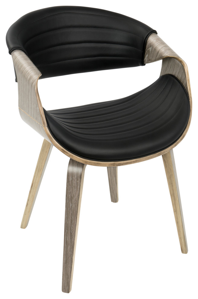 Symphony Chair Midcentury Dining, Lumisource Symphony Dining Chair