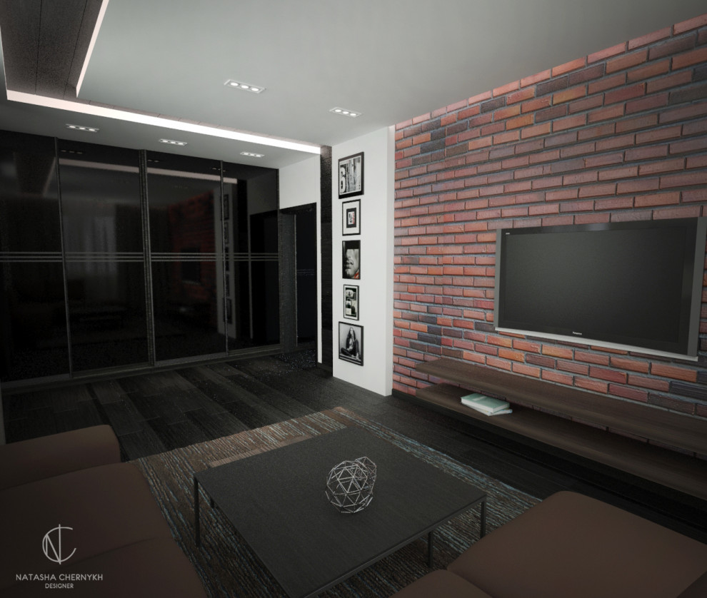 Квартира для молодого человека 60 кв.м // ЖК Олимпийский, Воронеж