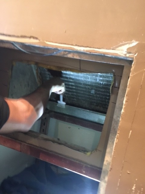 HVAC Cleaning Coil & Blower