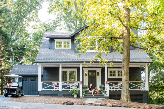 Adding Curb Appeal With Modern Cedar Railing