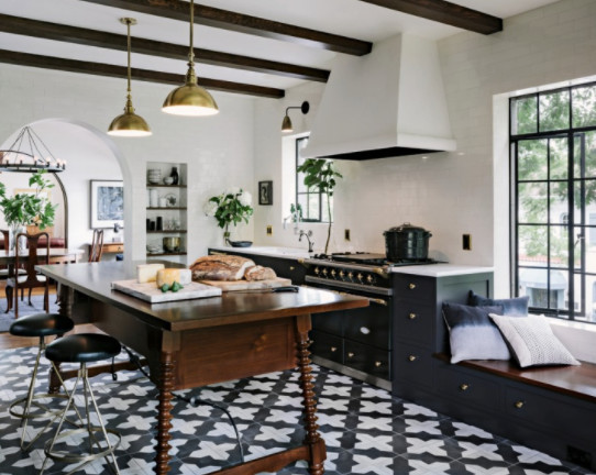 Inspiration for a 1960s home design remodel in Phoenix