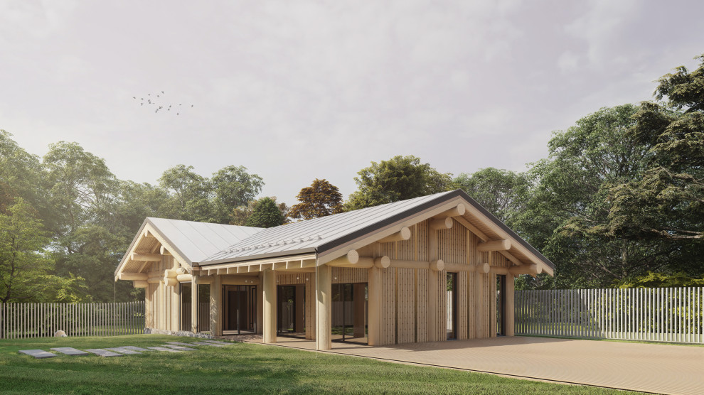 Архитектурный проект бани премиум класса Strada