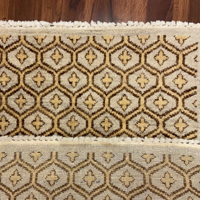 Kaoud Rugs 2x3 rectangle beige gabbeh area rug - Traditional - Area ...