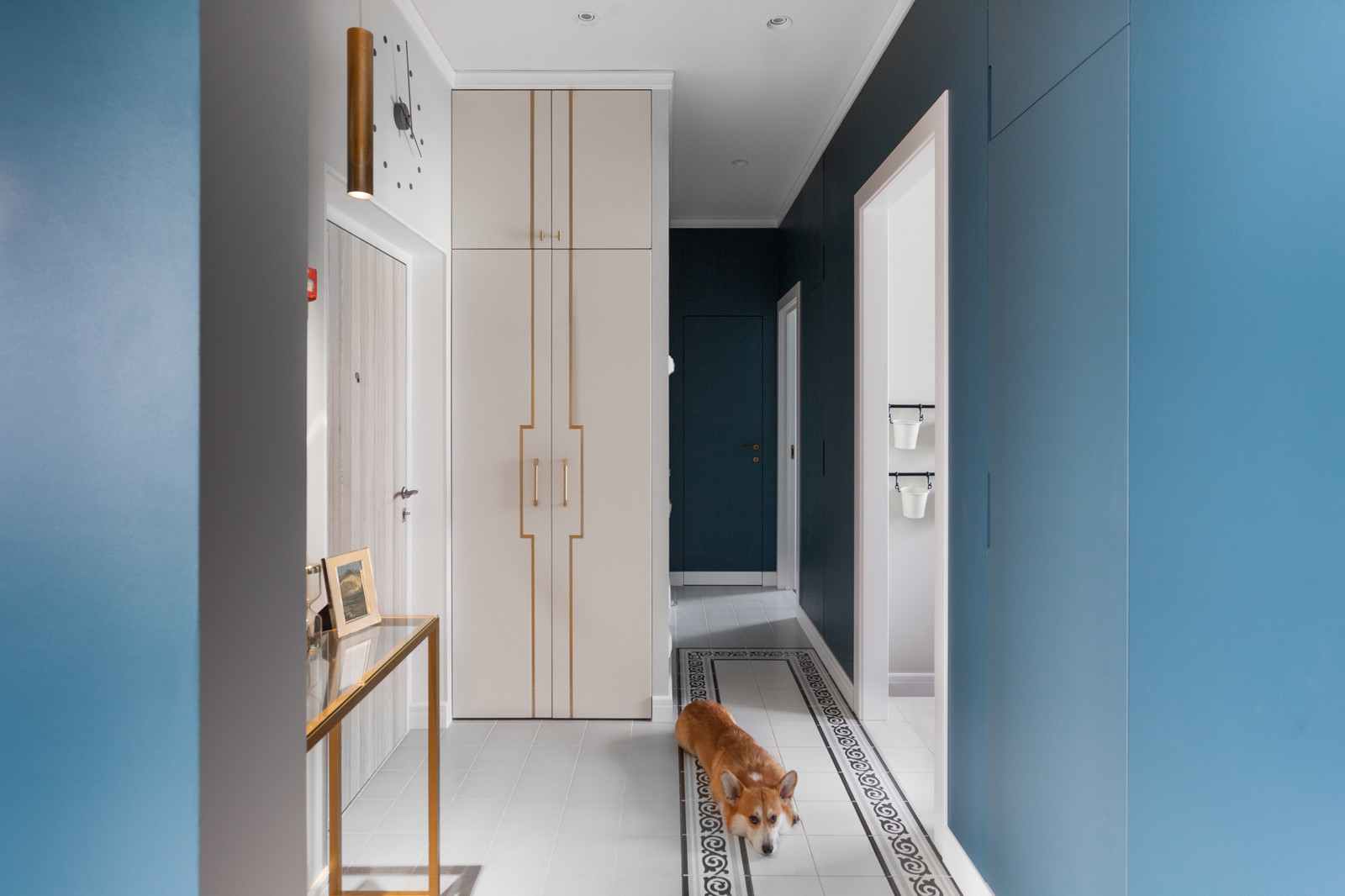 Классический интерьер с элементами арт-деко