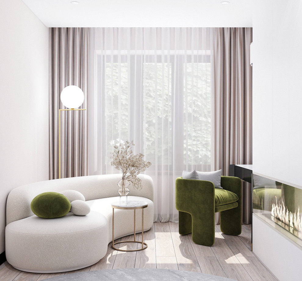 Реновация дизайна спальни в квартире на Алексея Толстого, Самара