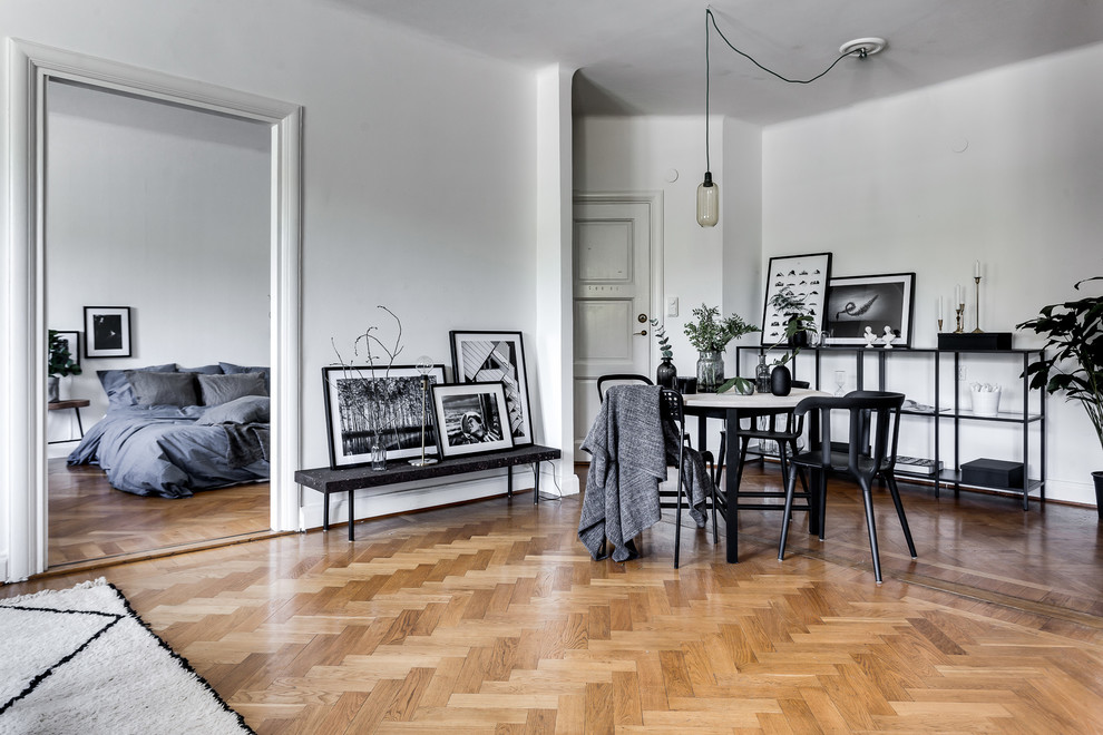 Inspiration for a scandinavian home design remodel in Stockholm